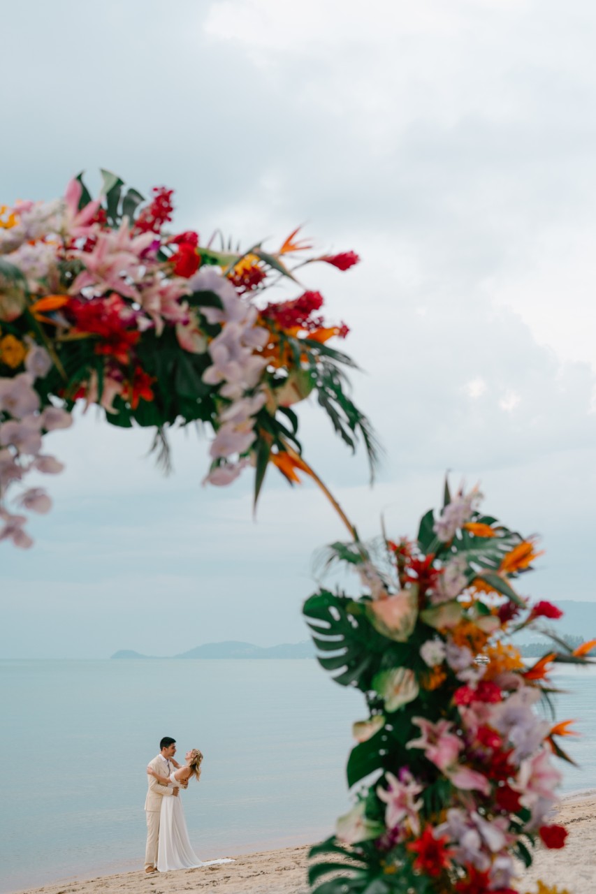 Koh Samui wedding at Ban Suriya - wedding photography by Vasana Studio | 38_2
