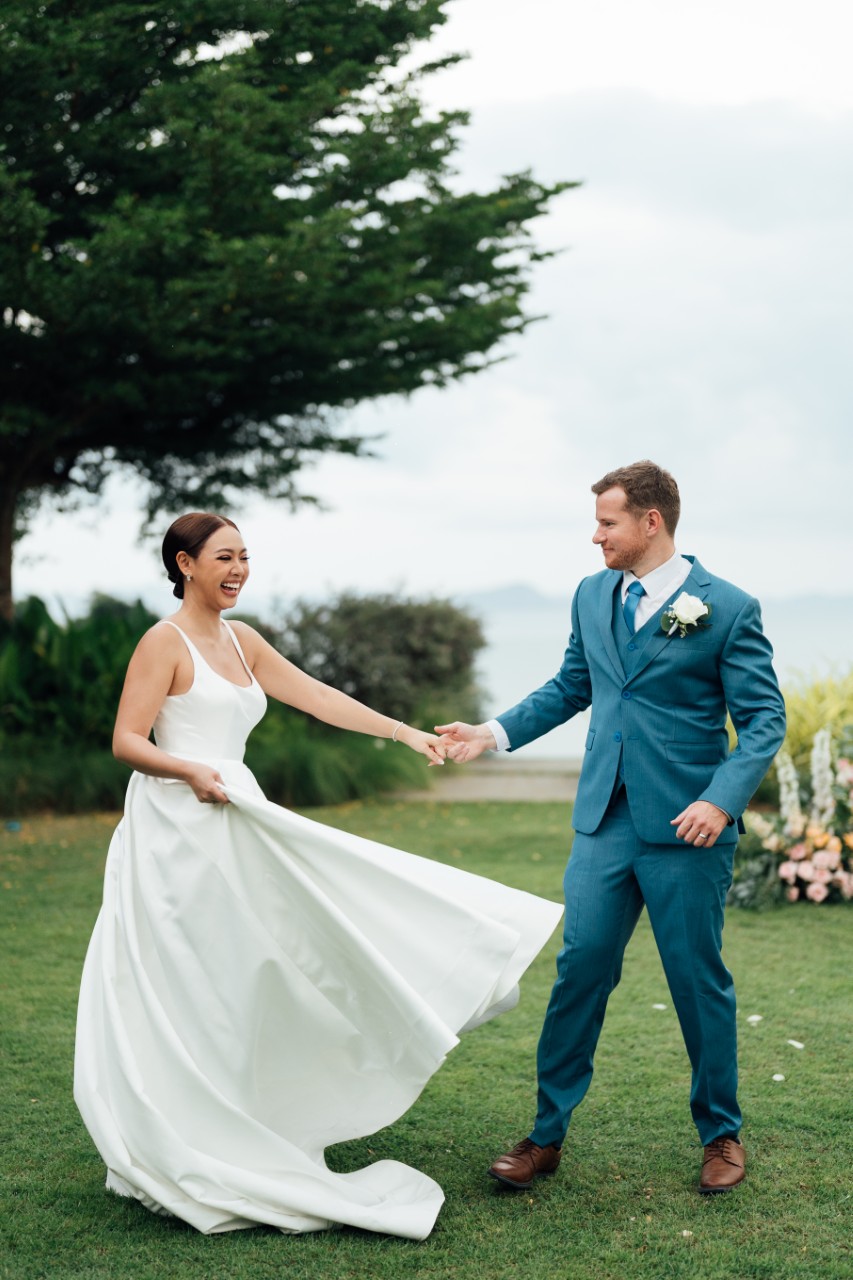 May and Ollie wedding at COMO Point Yamu Phuket luxury villa wedding photography